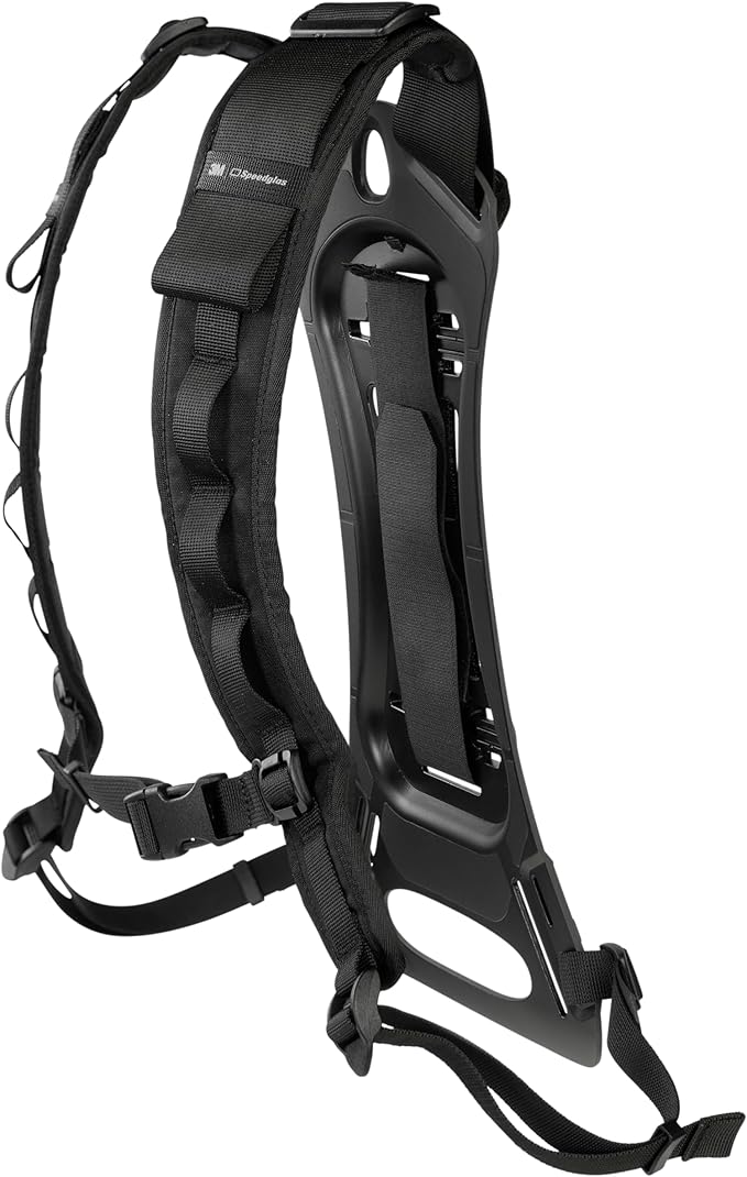 3M Speedglas Heavy-Duty Back Pack BPK-HD for 3M Adflo and 3M Versaflo PAPRs, 1 Backpack Harness, Made for Heavy Duty Industries