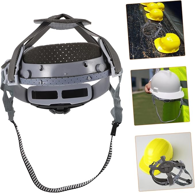 Safety Hat Suspension Replacement Liner Comfortable Hard Helmet Liner Wicking Feature for Hard Hat
