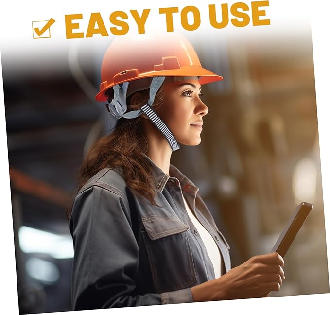 Hard Hat Suspension Replacement Liner Breathable Lightweight Safety Helmet Insert for Comfortable Prolonged Use Construction and Workshop Environments