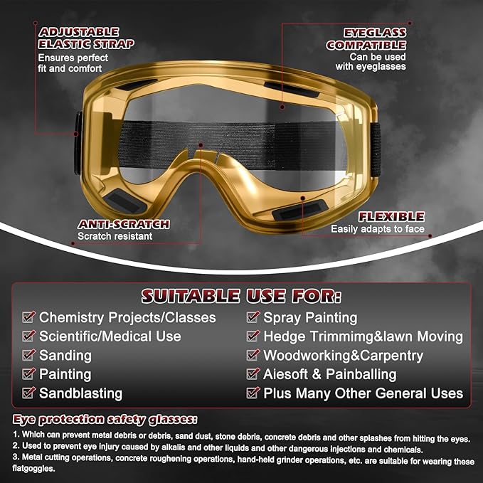 Respirator Mask with Filters - Reusable Gas Mask Against Organic Vapor Formaldehyde for Chemicals Spray Paint