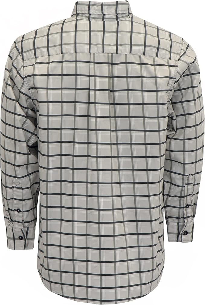 TICOMELA FR Shirt for Men Flame Resistant Shirts 6.5oz Light Weight Plaid Men's Fire Retardant Shirts