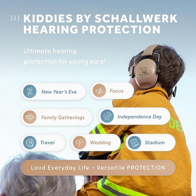 Schallwerk ® Noise Protection Headphones for Kids – Ear Protection for Kids, Toddlers, and Babies