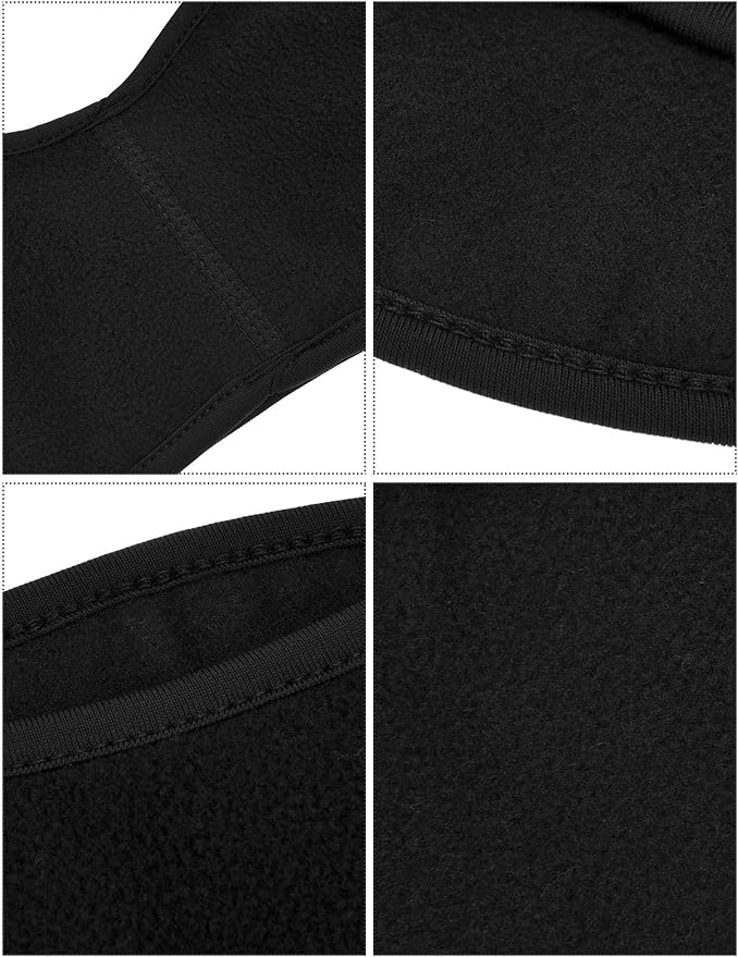 Boao 2 Pieces Ear Warmer Headbands Fleece Earmuffs Winter Ear Covers Running Wicking Ski Sport Headband for Women & Men