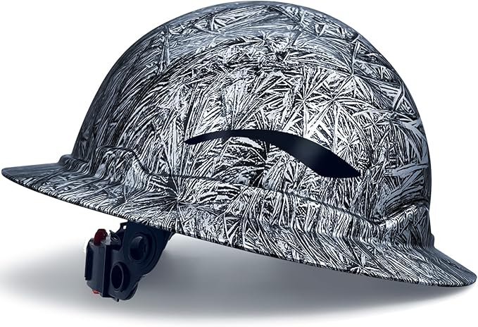 Full Brim Hard Hats ANSI/ISEA Z89.1 Type I Class E Certified 6-Point Suspension Lightweight Vented Adjustable Safety Helmet for Construction Industrial