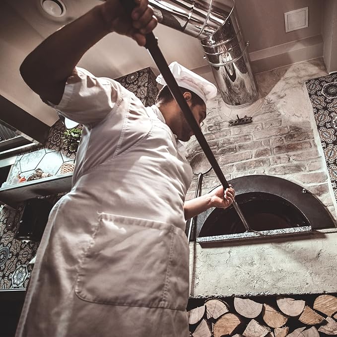lepni.me Chefs Aprons | Cooking Baking Grilling for Home Restaurant | Premium Kitchen Aprons with Double Pocket for Men Women