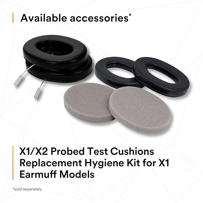 3M PELTOR Ear Muff Hearing Protection, X1 Series, Noise Protection, Construction, Manufacturing, Maintenance, Automotive