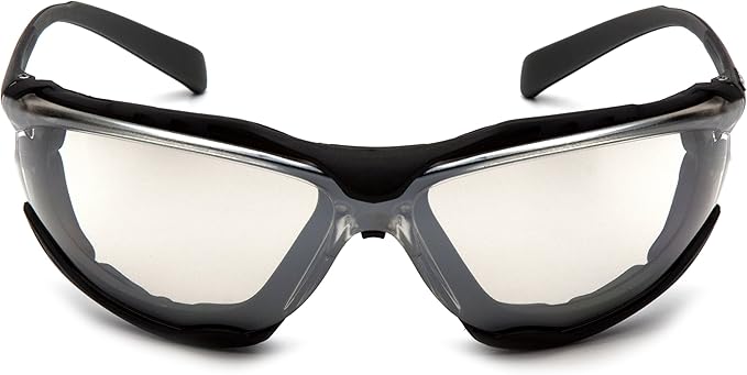 Pyramex Proximity Safety Glasses Eye Protection, Amber H2X Anti-Fog