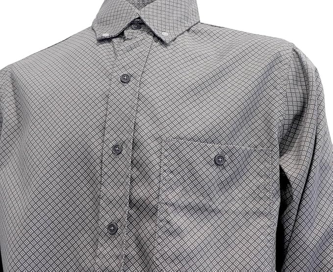 TICOMELA FR Shirt for Men Flame Resistant Shirts 6.5oz Light Weight Plaid Men's Fire Retardant Shirts