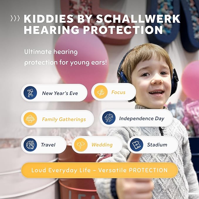 Schallwerk ® Noise Protection Headphones for Kids – Ear Protection for Kids, Toddlers, and Babies