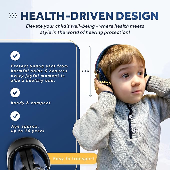 Schallwerk ® Noise Protection Headphones for Kids – Ear Protection for Kids, Toddlers, and Babies
