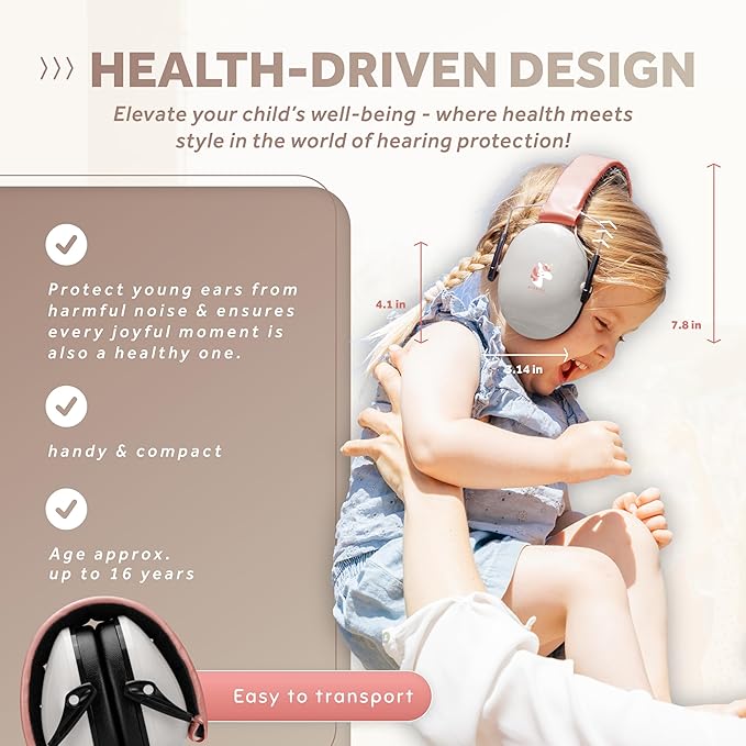 Schallwerk ® Noise Protection Headphones for Kids – Ear Protection for Kids, Toddlers, and Babies