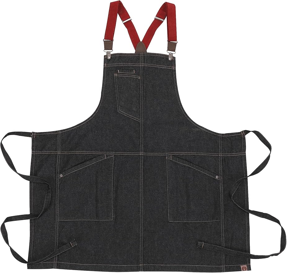 Chef Works Unisex Berkeley Short Bib Apron