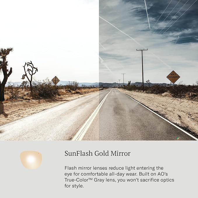 AO Americal Optical Original Pilot Glass Lenses Sunglasses | SkyMaster Glass Lenses | Polarized and Non-Polarized Available