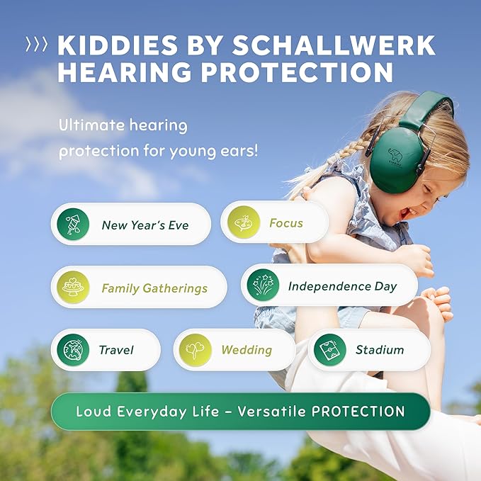 Schallwerk ® Noise Protection Headphones for Kids – Ear Protection for Kids, Toddlers, and Babies