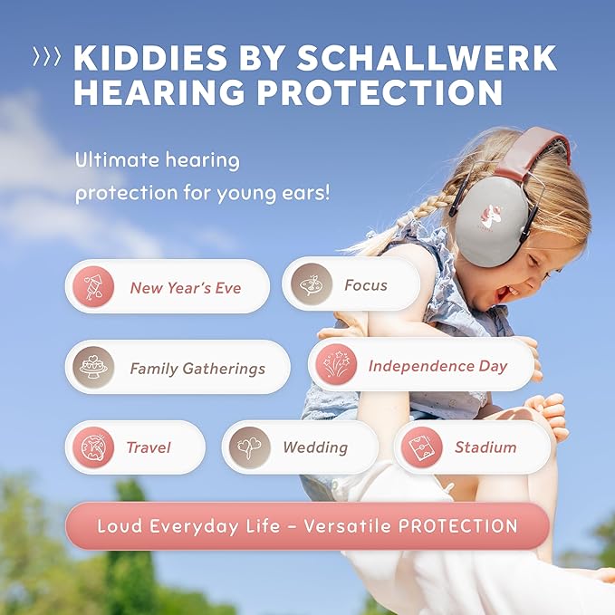 Schallwerk ® Noise Protection Headphones for Kids – Ear Protection for Kids, Toddlers, and Babies