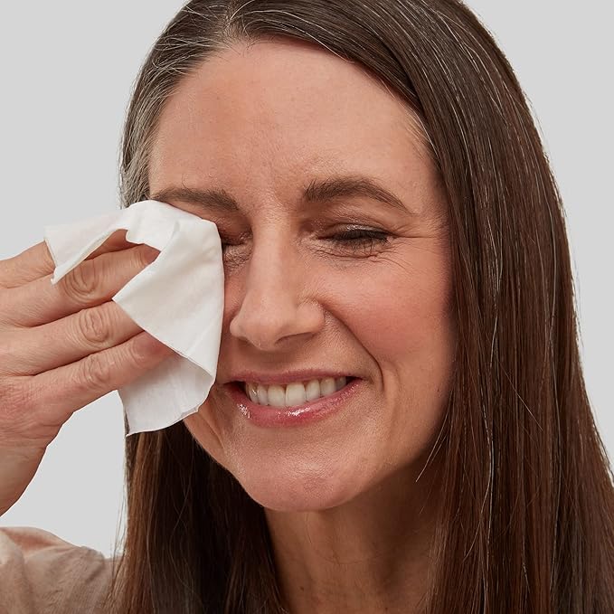 The Eye Doctor Tea Tree Oil Eyelid Wipes x80- - Eyelid Wipes For Blepharitis, MGD, Dry Eye & Demodex - Eyelid Cleanser - Lid Scrub For Eyes - Eyelid Scrub