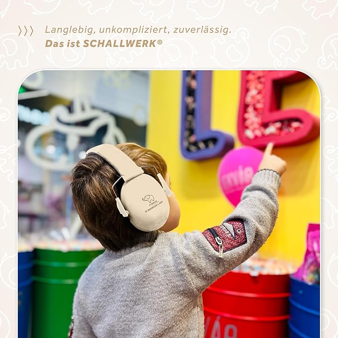 Schallwerk ® Noise Protection Headphones for Kids – Ear Protection for Kids, Toddlers, and Babies