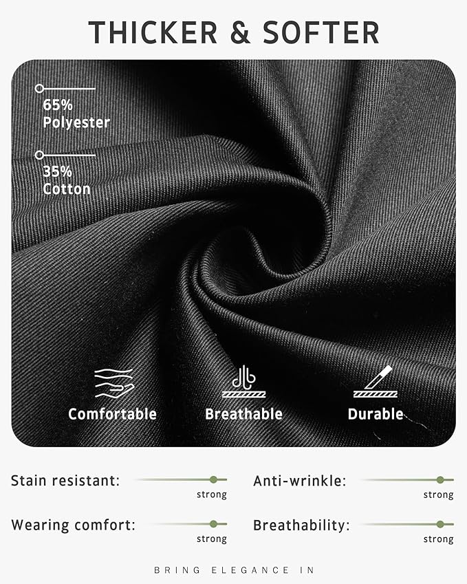 Syntus Chef Apron for Men Women Kitchen Cooking Apron with Pockets, Adjustable Bib Aprons Stain Resistant, 1 Pack