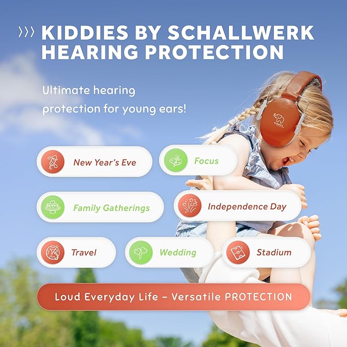 Schallwerk ® Noise Protection Headphones for Kids – Ear Protection for Kids, Toddlers, and Babies