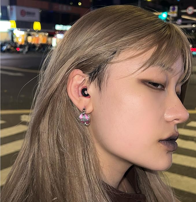 Motorcycle Ear Plugs – Reusable Silicone Noise Reduction Earplugs with Cord – Ideal for Riding, Sports Events, and Outdoor Activities