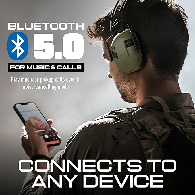 M300T & M300A Electronic Hearing Protection - Shooting Earmuffs Noise Reduction