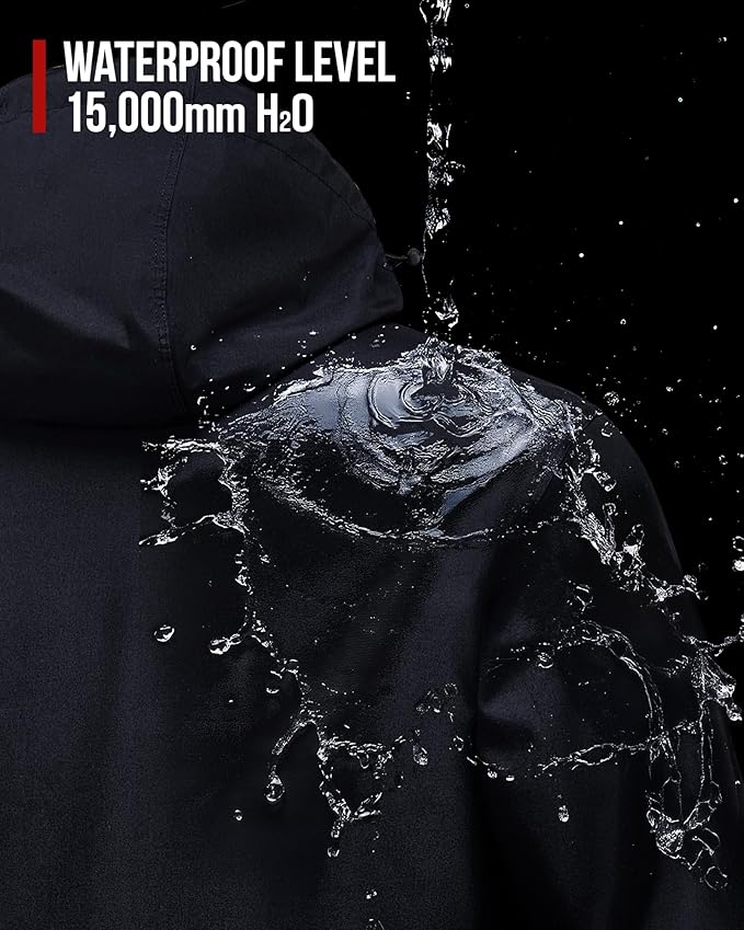 Rain Suit, Motorcycle Rain Gear for Men & Women Waterproof Jacket and Pants Breathable Reflective Raincoat for Fishing, Golf