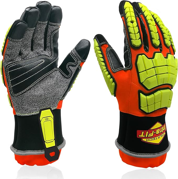 Heavy-duty Rescue Extrication Glove EN388:2016 Certification, Super Dexterity and Ultra Durability