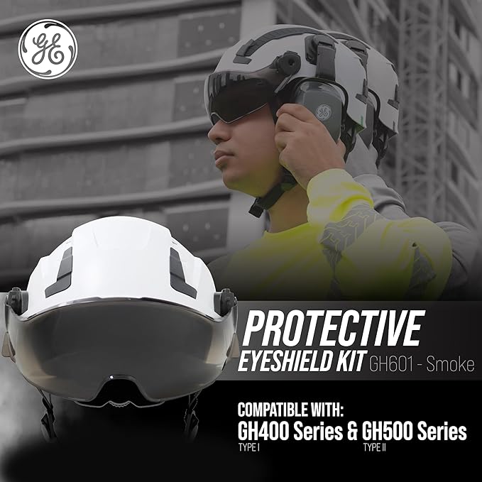 GE PROTECTIVE EYE SHIELD KIT SMOKE LENS