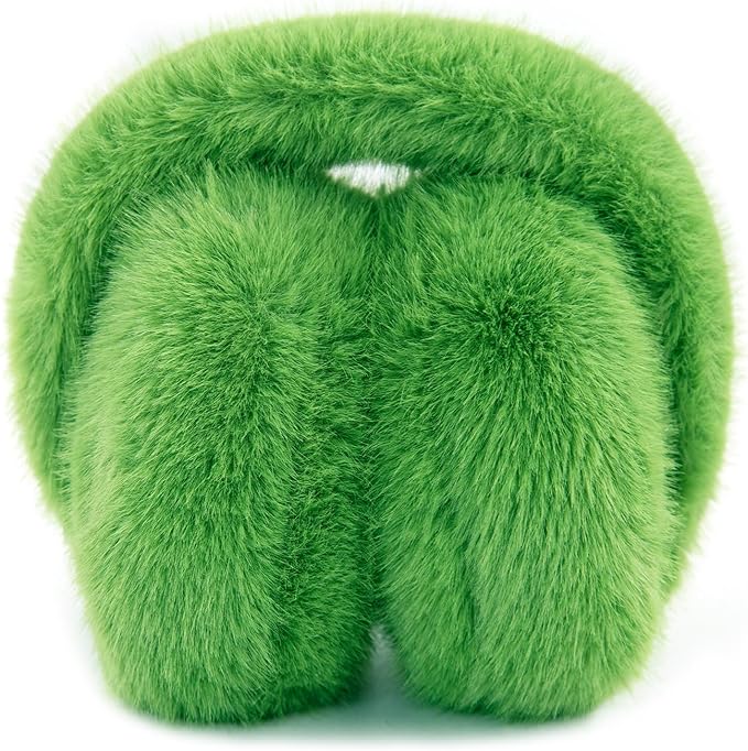Winter Ear Muffs for Women Girls Faux Fur Cute White Earmuffs Fluffy Ear Warmers Foldable Ear Covers Outdoor
