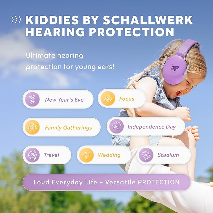 Schallwerk ® Noise Protection Headphones for Kids – Ear Protection for Kids, Toddlers, and Babies