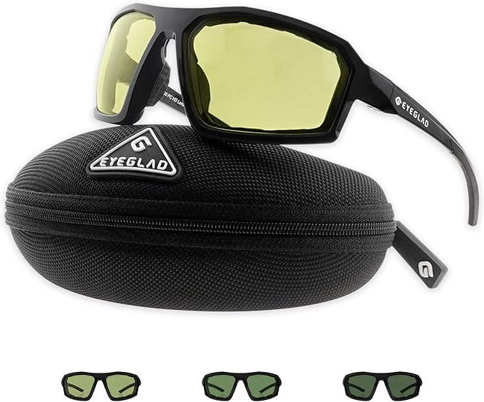 REV Z87+ Powersports Motorcycle Riding Goggles High Impact Photochromic UV400 Sports Wrap Sunglasses Safety Glasses