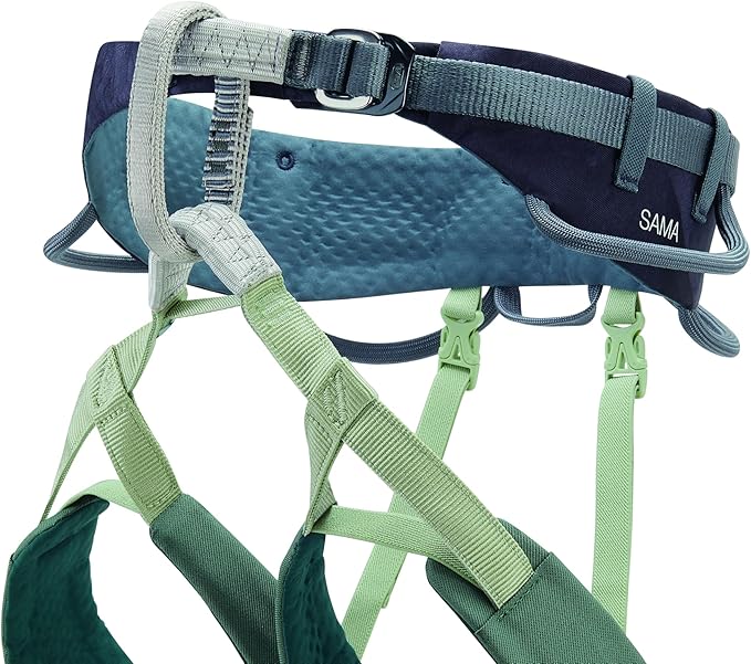 PETZL SAMA Unisex Harness - Rock Climbing Harness for the Gym, Crag, or Multi-Pitch Routes