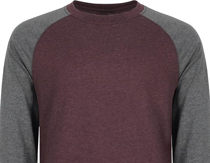 BOCOMAL FR Shirts Two-Tone Crew for Summer 4oz EX Lightweight Flame Resistant Long Sleeve Work T-Shirt Base Layer