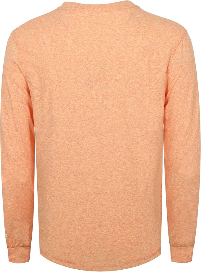 TICOMELA FR Shirts for Men 4oz Lightweight Flame Resistant Crewneck T-Shirts 100% Cotton Fire Retardant Henley Shirts