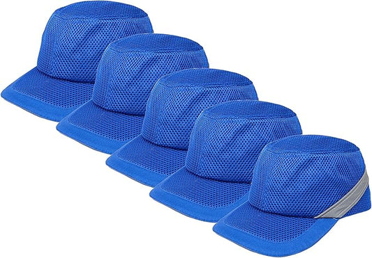 Zojo Baseball Bump Cap Hard Hat Helmet,5PCS Reflective Breathable Lightweight Safety Cap for Men and Women