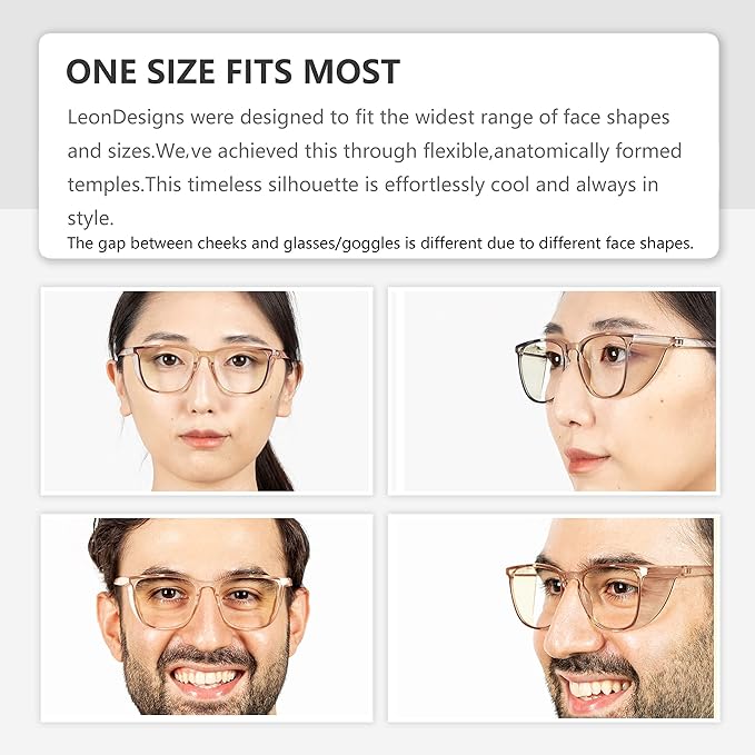 Anti-Fog Safety Glasses for Women | ASIN Z87.1 Safety Glasses for Men | Blue Light Blocking Safety Goggles (Square coffee)