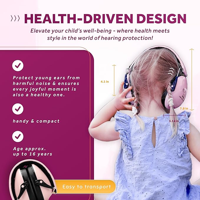 Schallwerk ® Noise Protection Headphones for Kids – Ear Protection for Kids, Toddlers, and Babies