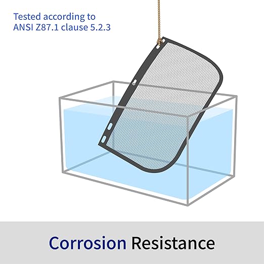 Blue Eagle Faceshield Replacement Visors (FC49M) | Steel Wire Mesh | 3 PCS