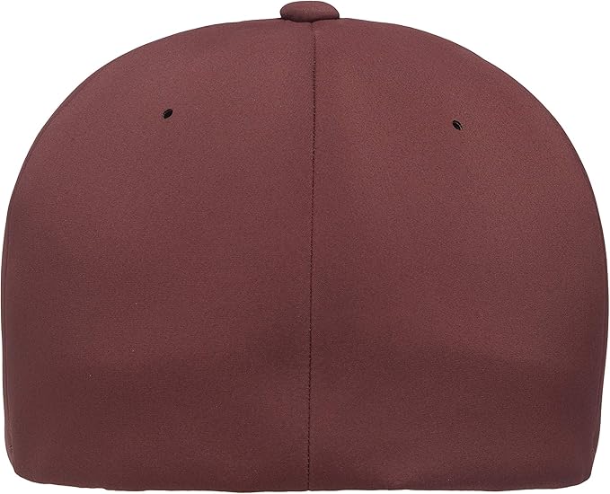 FlexFit Men's One Size Delta Seamless Cap, Maroon, Large-X-Large