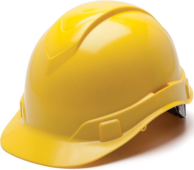 Pyramex Ridgeline Cap Style Hard Hat 6 Point Ratchet Suspension