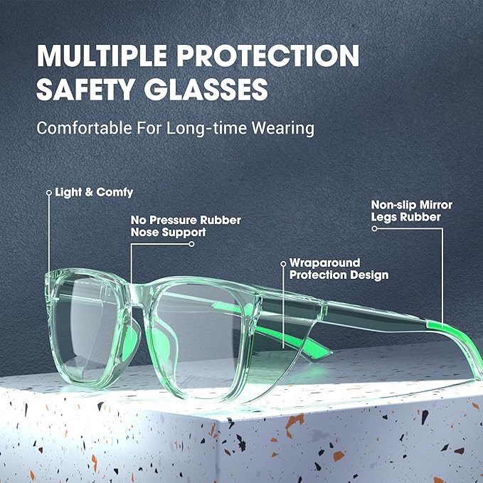 Safety Glasses Anti-Fog Goggles Protective Eyewear Anti Blue Light Protection Glasses For Women And Men
