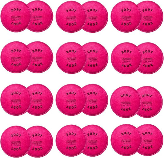 12Pack 2091 Filters for Respirator, Compatible with 2091 Filter,Installed on Filter Retainer Replacement for 6000 6200 6800 7000 FF-402