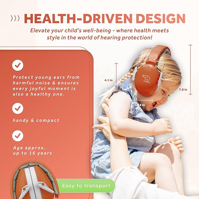 Schallwerk ® Noise Protection Headphones for Kids – Ear Protection for Kids, Toddlers, and Babies