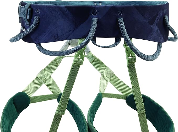PETZL SAMA Unisex Harness - Rock Climbing Harness for the Gym, Crag, or Multi-Pitch Routes