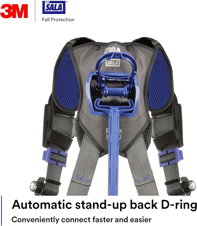 DBI-SALA 3M Comfort Construction Weight Distribution Positioning Safety Harness