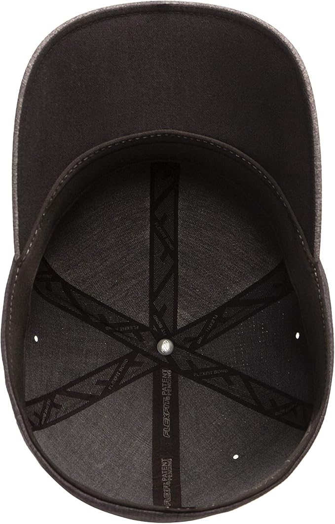 FlexFit Men's One Size Delta Seamless Cap, Maroon, Large-X-Large