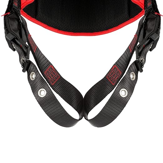 3M Personal Protective Equipment Construction Style Positioning Harness 1161310, Black, X-Large, 1 Ea/Case