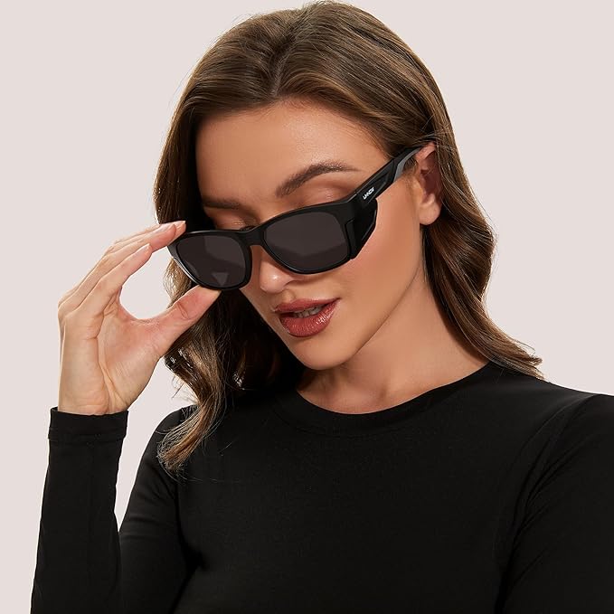 UKNOW Safety Glasses - Anti Fog Lenses - Eye Protection with Side Shields - ANSI Z87.1 Protective Eyewear - UV Protection