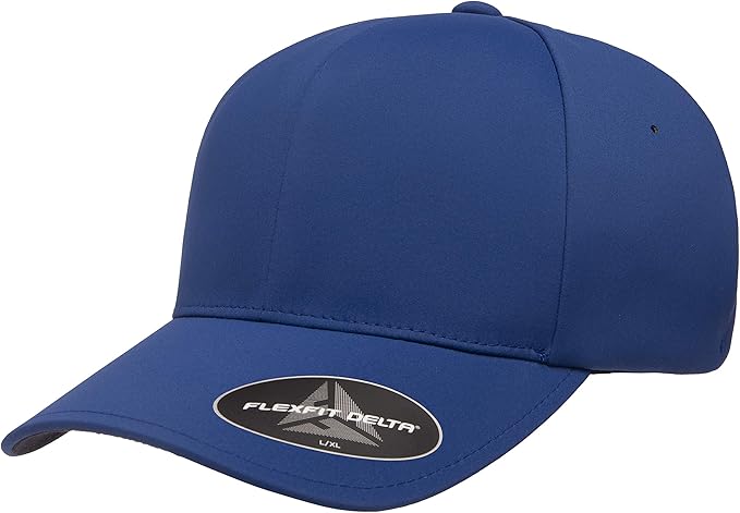 FlexFit Men's One Size Delta Seamless Cap, Maroon, Large-X-Large