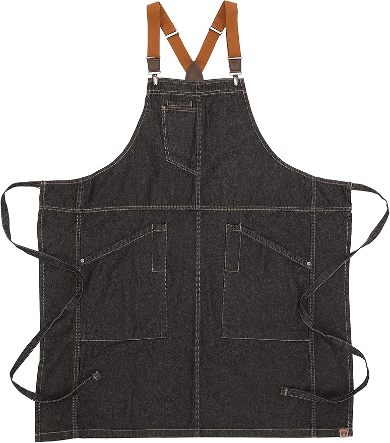 Chef Works Unisex Berkeley Short Bib Apron